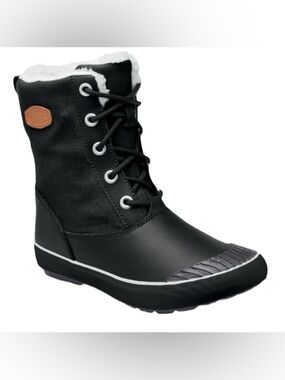Women’s KEEN Elsa black Sherpa lined waterproof boots- Size 7
